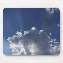 Sun Thorough Clouds Mouse Pad