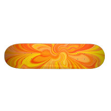 SunBurst Custom Skate Board