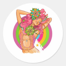 Sunburst Sticker