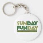 Sunday Funday Keychain