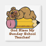Sunday School Teacher Pencil Fridge Magnets