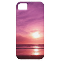 Sundown at the Beach iPhone 5 Cover