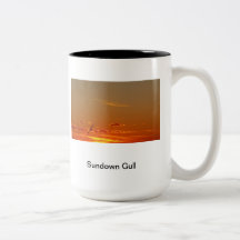 Sundown Gull Mug