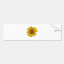 Sunflower Bumper Sticker