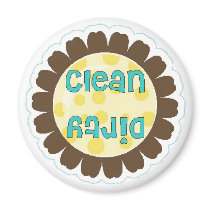 Sunflower Clean/Dirty Dishwasher Magnet magnets
