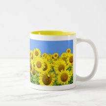 Sunflower Fields Mug