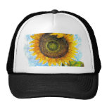 Sunflower Flora Painting - Multi Trucker Hat
