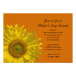 Sunflower Mother's Day Brunch Invitation