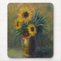 sunflower mousepad