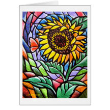Sunflower Notecard