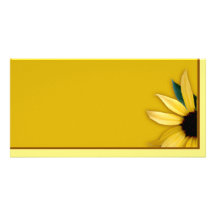 Sunflower Photo Card