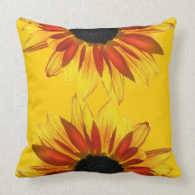 Sunflower Throw Pillow