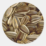 Sunflower seeds White flowers Stickers