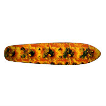 Sunflower Sunrise Skateboard