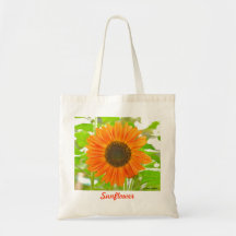 Sunflower tote bag
