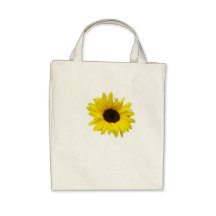 Sunflower Tote Canvas Bags
