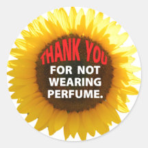 SunflowerNoPerfume Sticker