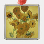 Sunflowers, 1888 christmas tree ornament