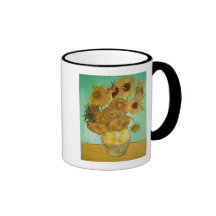 Sunflowers, 1888 mugs