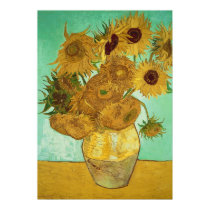 Sunflowers, 1888 posters