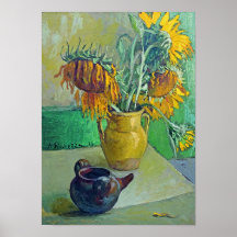 Sunflowers - Still Life Poster