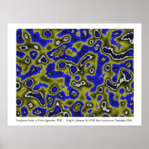 Sunglasses Study in Noise Algorithm, #18 Poster