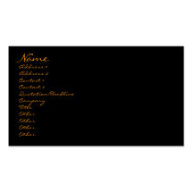 Sunlight Business Card Template