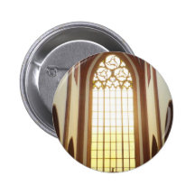 Sunlight Church Window Button