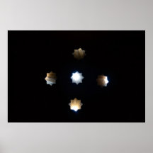 Sunlight Stars Framed Print Poster