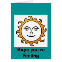 Sunny Get Well Greeting Cards