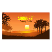 Sunny Landscape Business Card