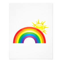 Sunny Rainbow Invite