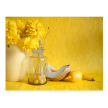 Sunny Yellow Post Card