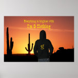 Sunrise Ad from I'm G Clothing - poster