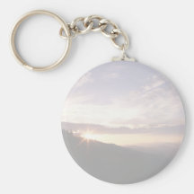 Sunrise in the Smoky Mountains Keychain