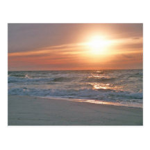 Sunrise on Pensacola Beach postcard