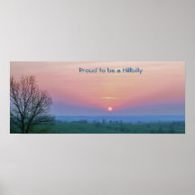 Sunrise over the Ozarks Posters