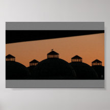 Sunset in Constantinople Posters