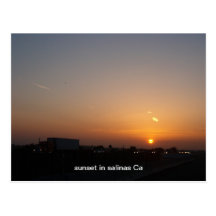 Sunset in Salinas Postcards