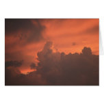 Sunset in the Clouds Card