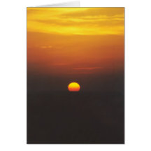 Sunset - Mediterranean Sea Cards