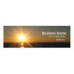 Sunset on Lake Michigan Business Card