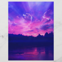 Sunset on the Horizon Personalized Flyer