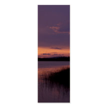 Sunset on the Innoko Wildlife Refuge Alaska Business Cards