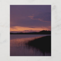 Sunset on the Innoko Wildlife Refuge Alaska Flyer