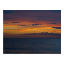 Sunset on the Ocean Post Cards