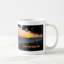 Sunset over Fiji Coffee Mug