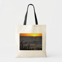 Sunset Over Rottnest Island Tote Bags