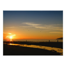 Sunset Paraparaumu Beach Art Photo
