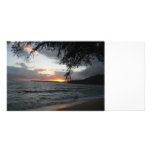 Sunset photo card